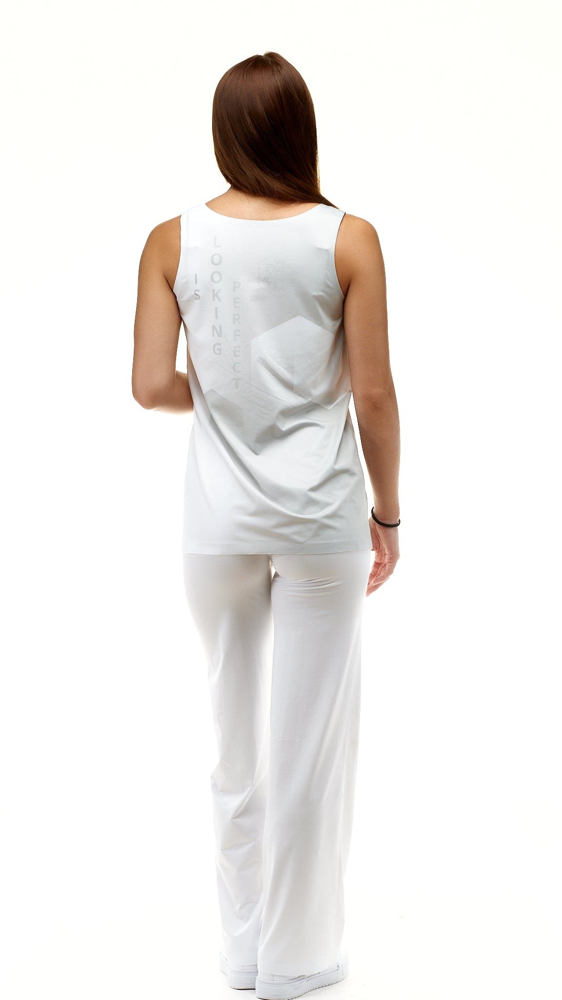 lookingperfect.fashion Crystal / Tanktops CRYSTAL - TANKTOP & WIDE LEG PANTS SET