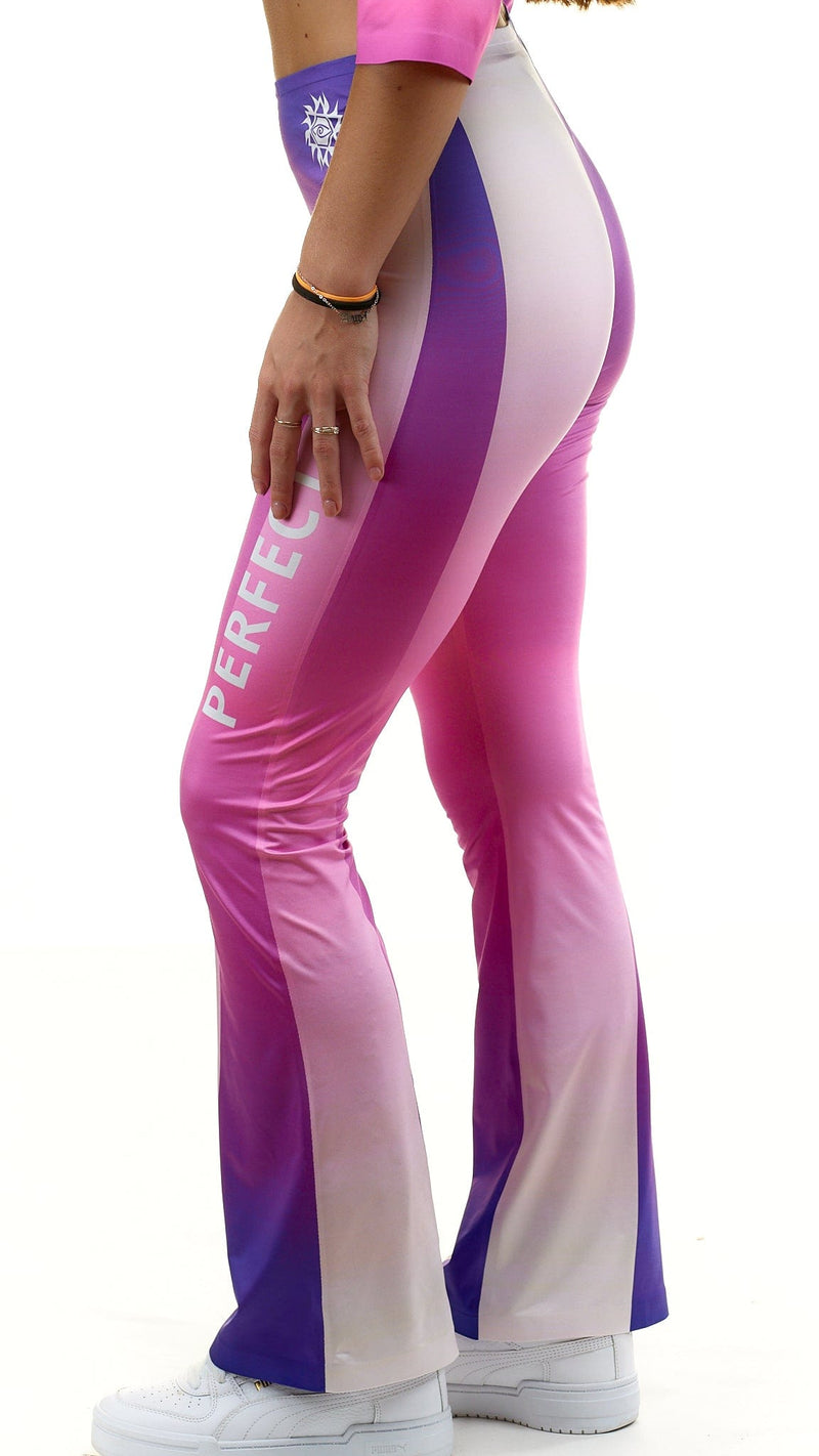 lookingperfect.fashion Cathedral / Pants HIGH WAIST FLARED YOGA PANTS - CATHEDRAL