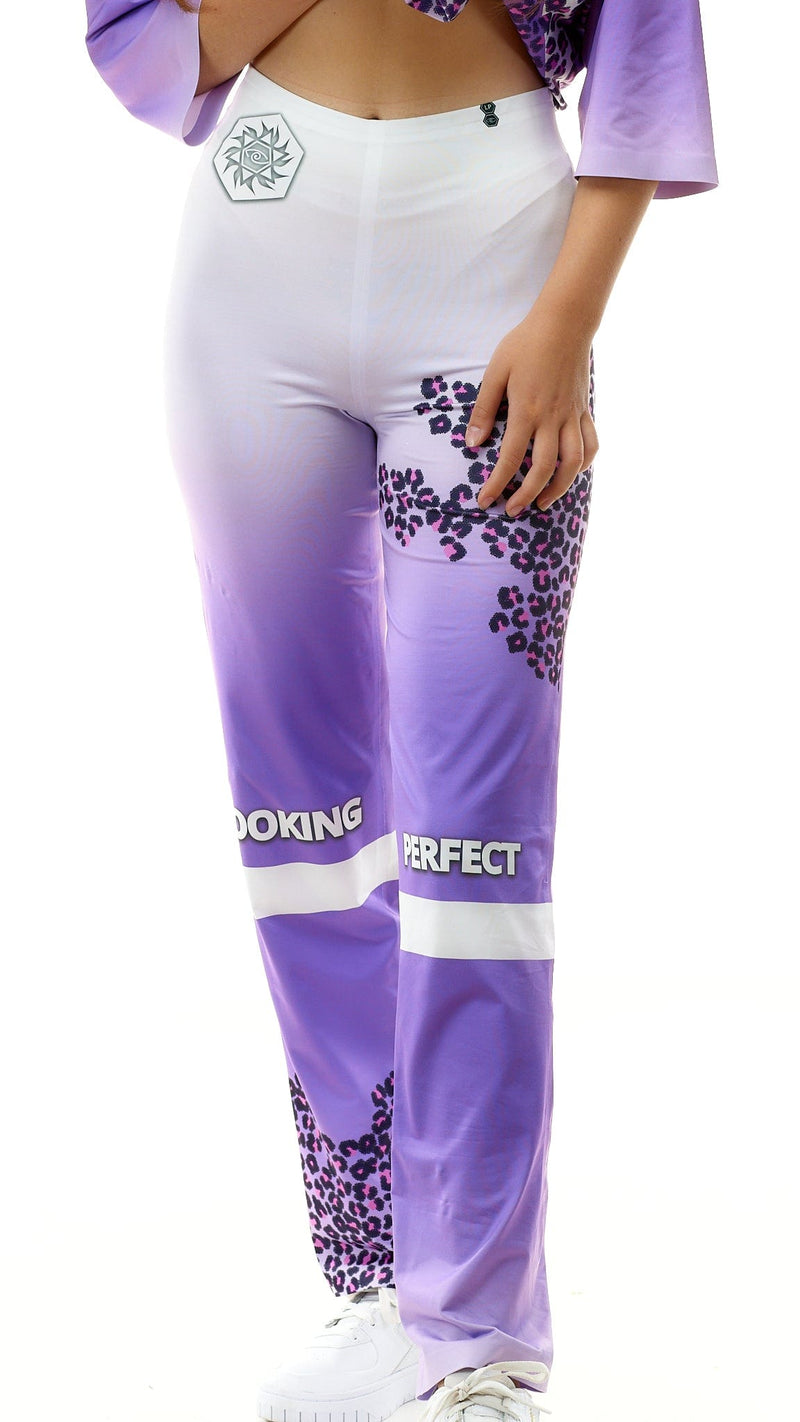 lookingperfect.fashion Savanna Sky / Pants HIGH WAIST URBAN PANTS - SAVANNA SKY