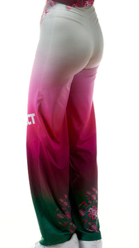 lookingperfect.fashion Cherry / Pants HIGH WAIST WIDE LEG PANTS - CHERRY