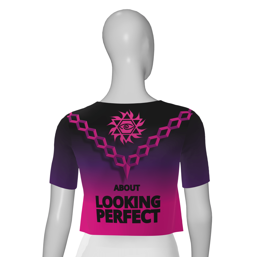 lookingperfect.fashion Different / T-shirt / Queen LOOSE CROP TSHIRT (SHORT SLEEVE) - QUEEN 457