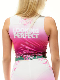 lookingperfect.fashion Cherry / Tanktops REGULAR FIT CROP TANKTOP - CHERRY