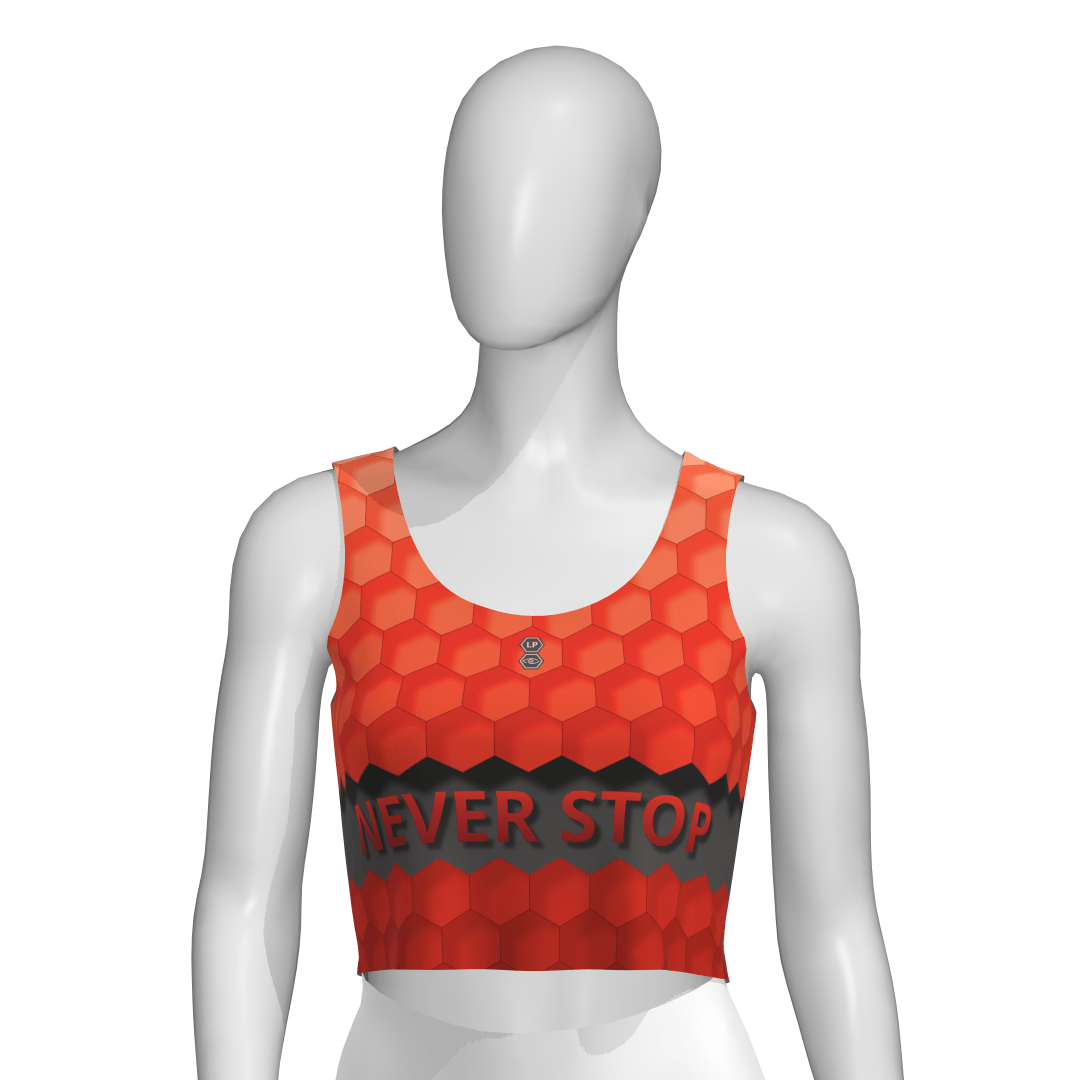 lookingperfect.fashion Never Stop / Tanktops / Dragon REGULAR FIT CROP TANKTOP - DRAGON 3647