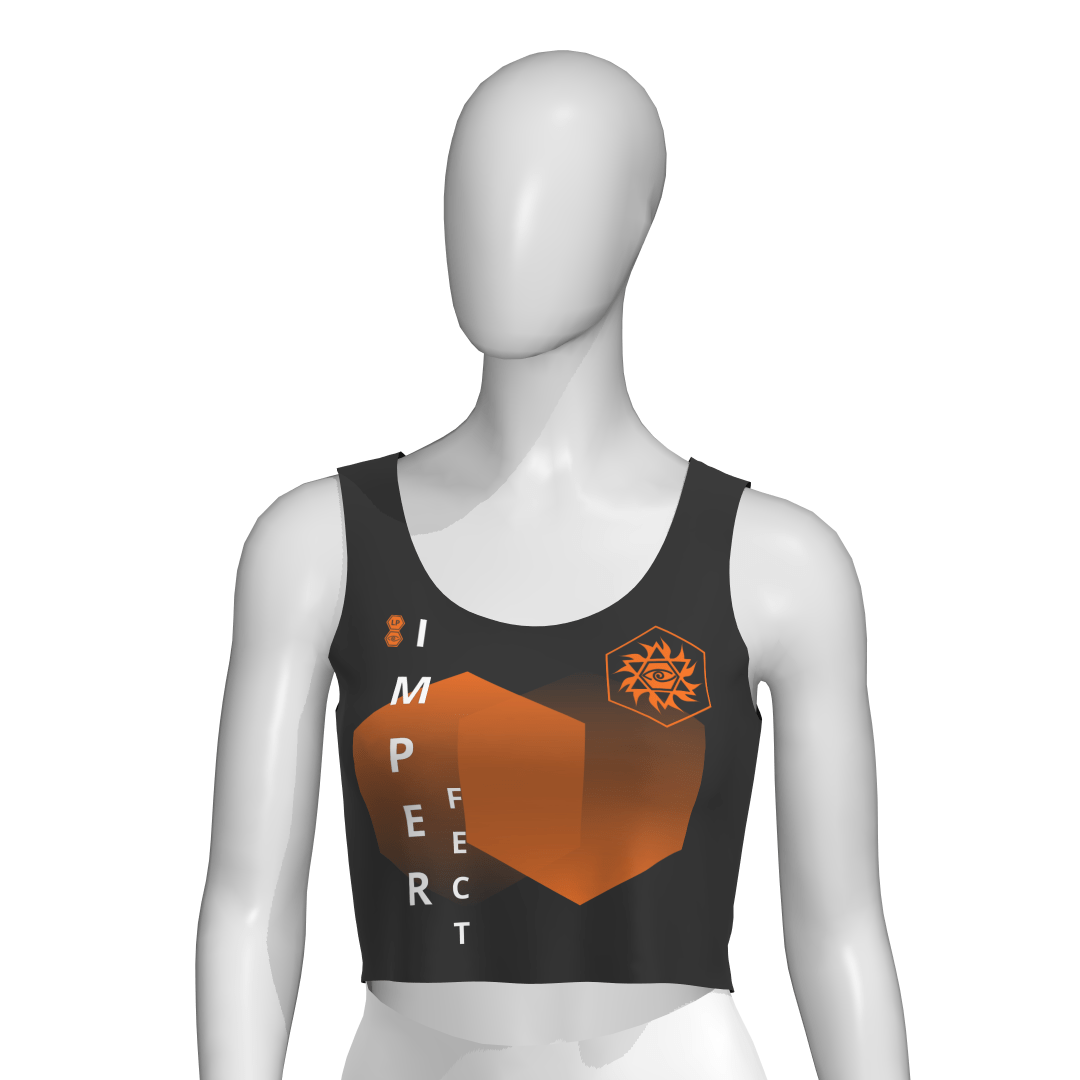 lookingperfect.fashion Imperfect / Tanktops / Void REGULAR FIT CROP TANKTOP - VOID 657