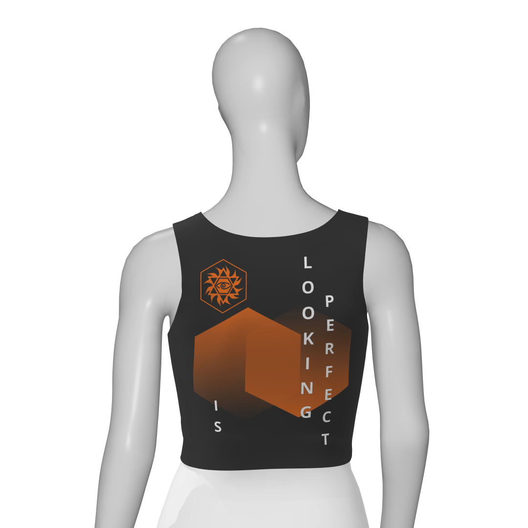 lookingperfect.fashion Imperfect / Tanktops / Void REGULAR FIT CROP TANKTOP - VOID 657