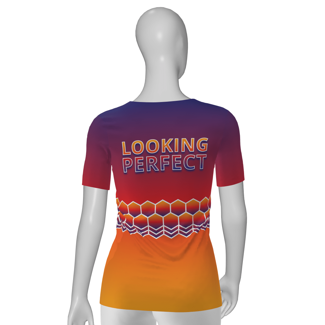 lookingperfect.fashion Happy To Be / T-shirt / Sunset REGULAR FIT TSHIRT (SHORT SLEEVE) - SUNSET 364