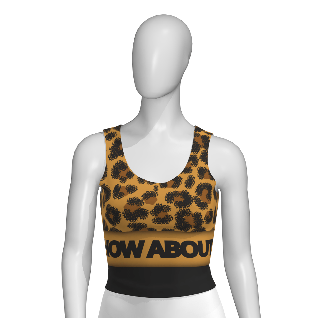 lookingperfect.fashion How About / Tanktops / Beast TIGHT CROP TANKTOP - BEAST 357