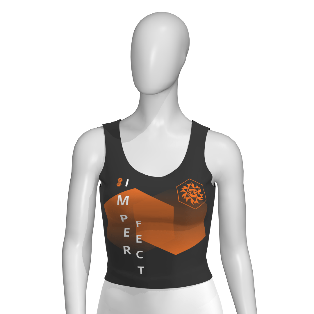 lookingperfect.fashion Imperfect / Tanktops / Void TIGHT CROP TANKTOP - VOID 657