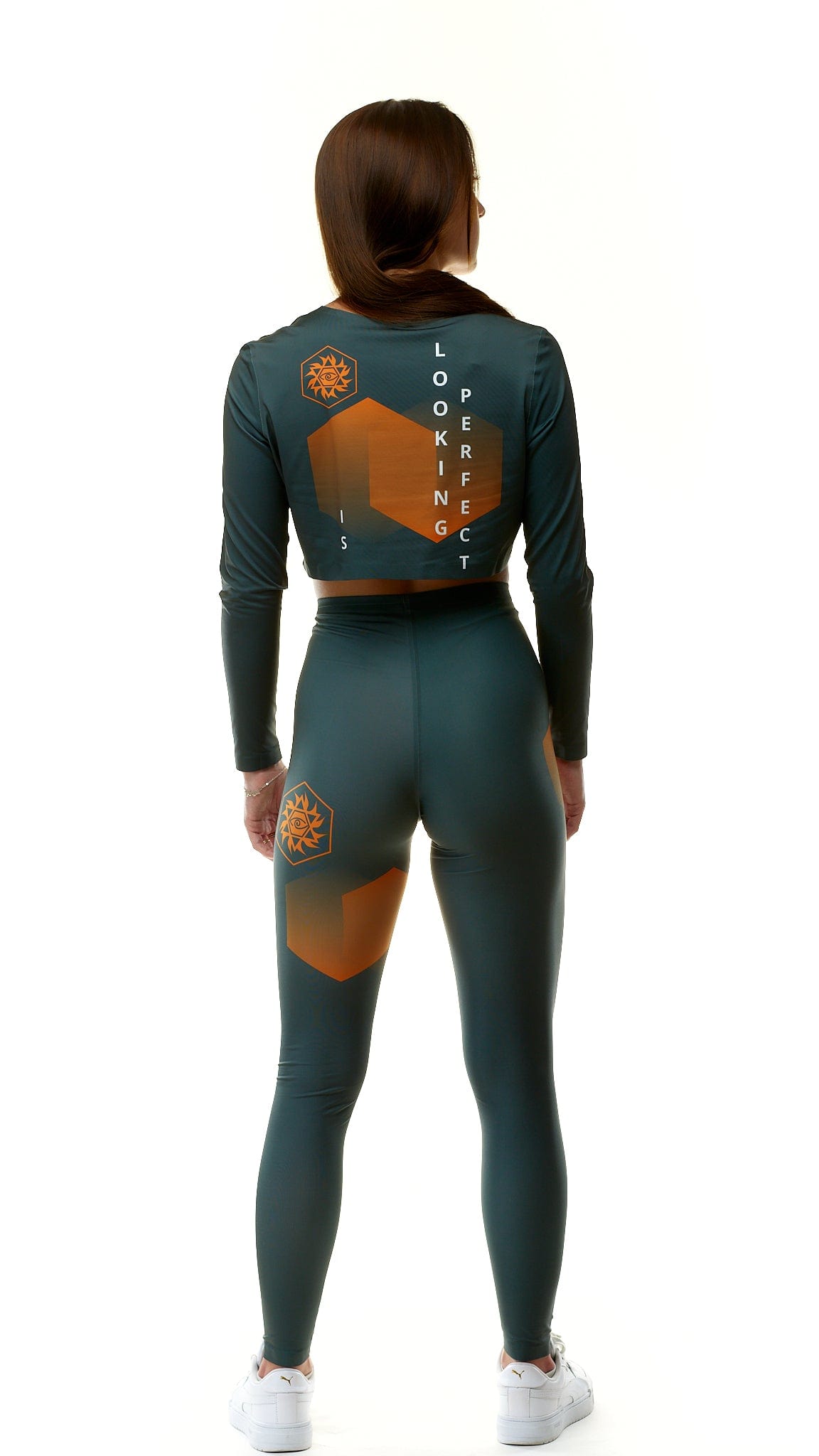 lookingperfect.fashion Imperfect / Void / Set VOID - LONG SLEEVE CROP TSHIRT & HIGH WAIST LEGGINGS SET